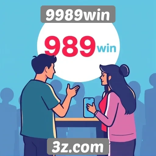 Interação da comunidade no 9989win e suas redes sociais