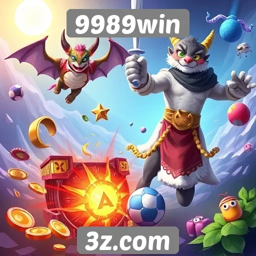 Variedade de jogos disponíveis em 9989win